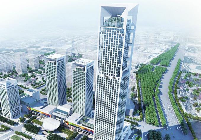 践行初心使命彰显责任担当历下控股接盘中弘广场cbd南大门迎来新生